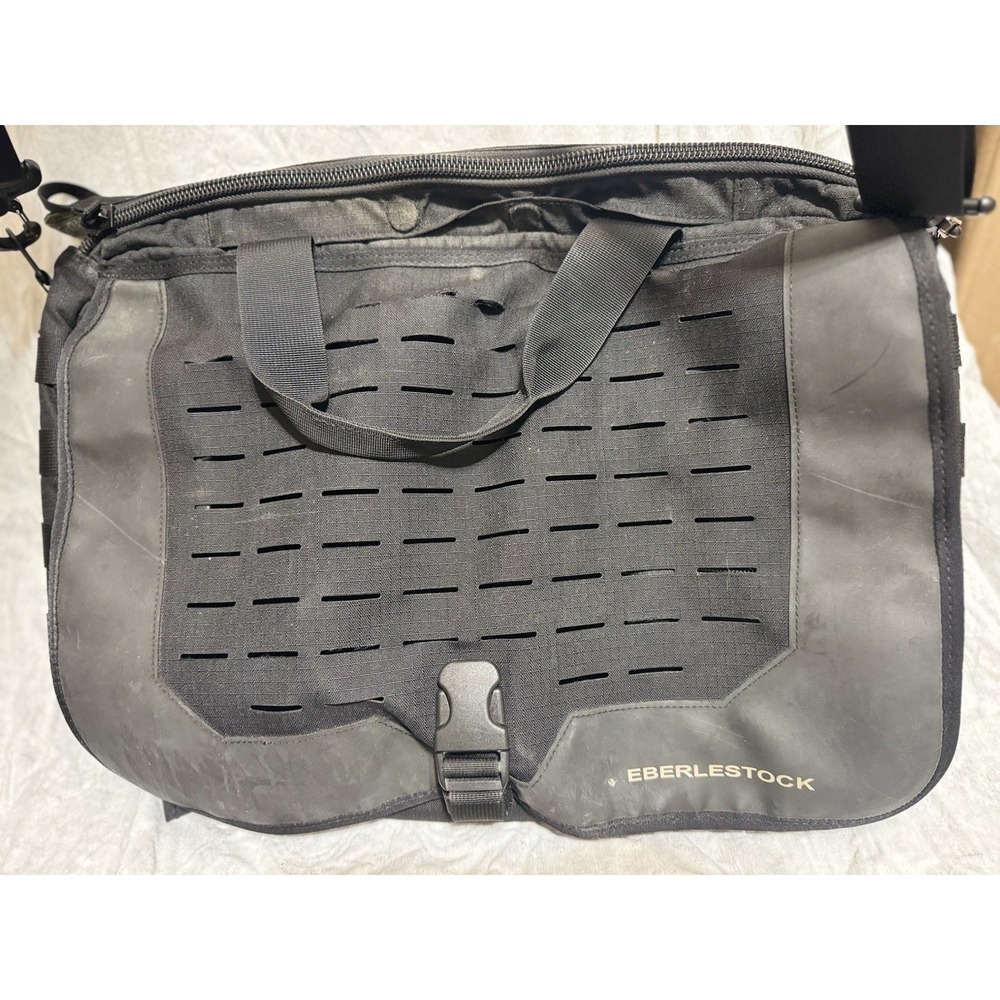 Eberlestock Black Combat Office Briefcase Laptop Bag Tactical Brief CCW EDC Nice
